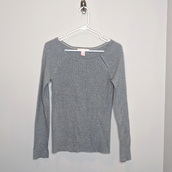 Victoria's Secret Gray Shirt M - Picture 1 of 5